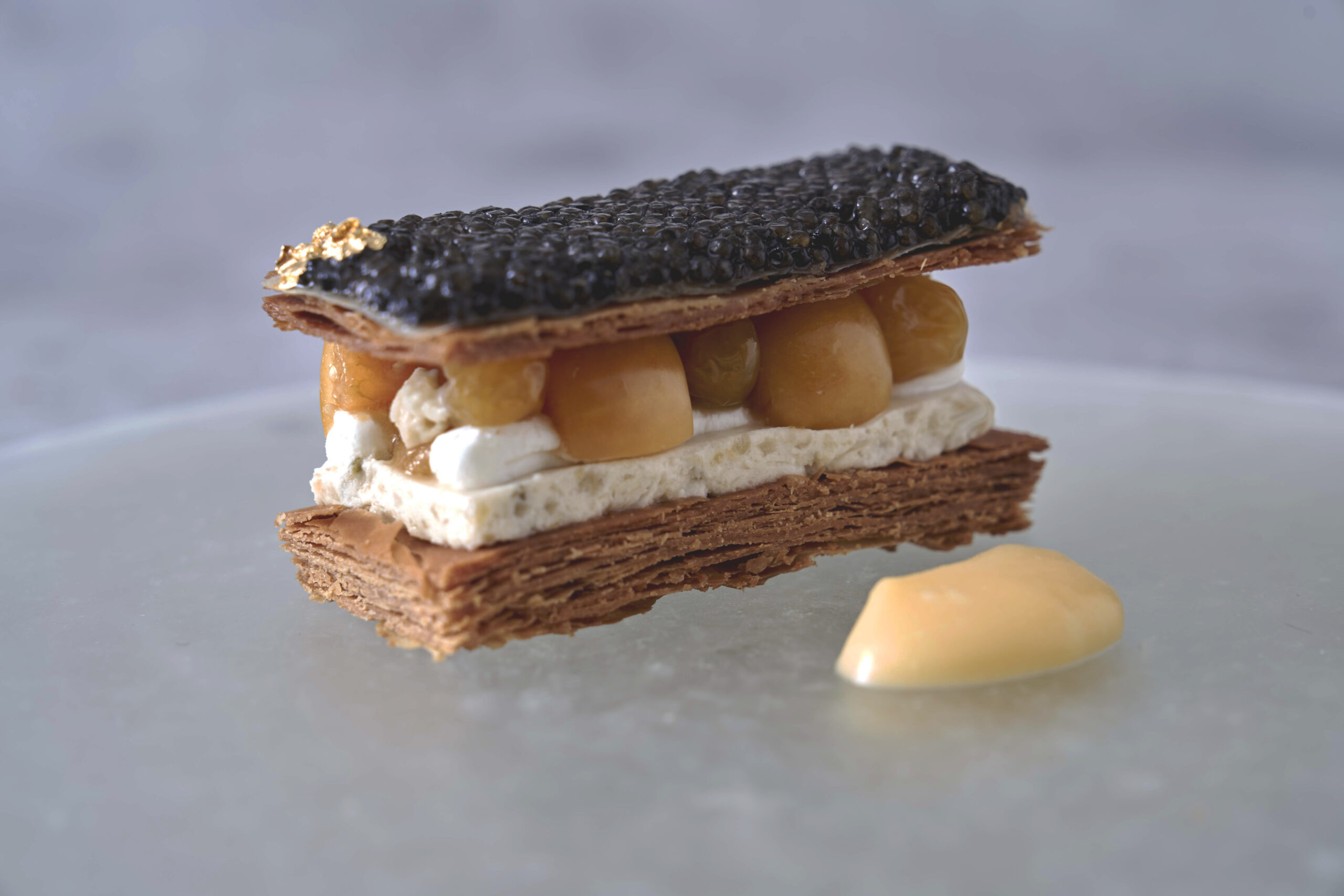 Signature Dishes-Caviar mille feuille